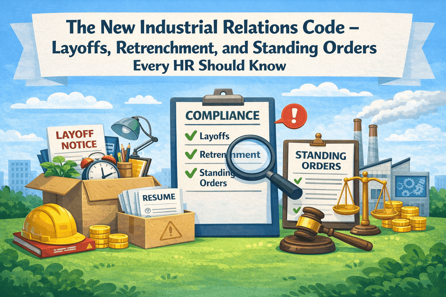 The New Industrial Relations Code-Layoffs, Retrenchment, and Standing Orders